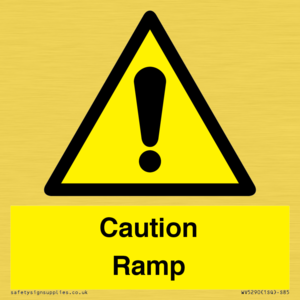Caution Ramp